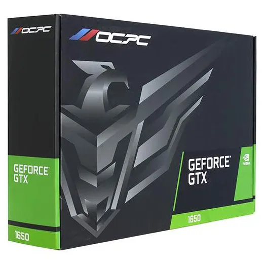 Видеокарта 4 GB OCPC GTX 1650 OCVN1650G4D6XEWH