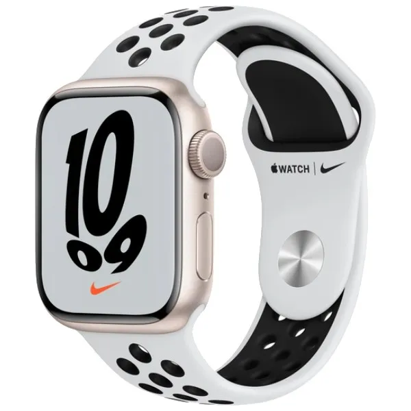 Смарт-часы Apple Watch Nike Series 7 GPS MKN33GK/A
