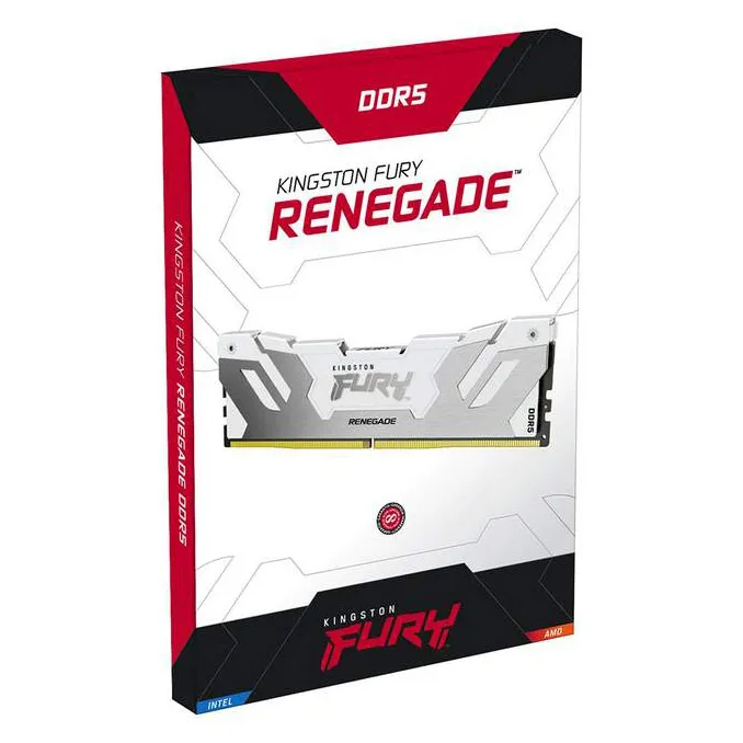 Оперативная память 16GB Kingston FURY Renegade White XMP KF560C32RW-16