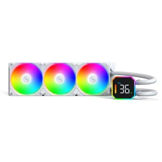 Водяное охлаждение Montech HyperFlow Digital 360 (W)