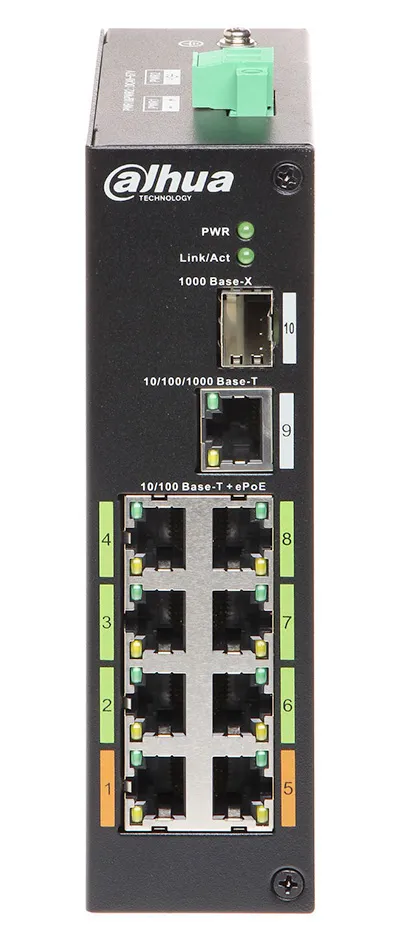 Коммутатор Dahua LR2110-8ET-120