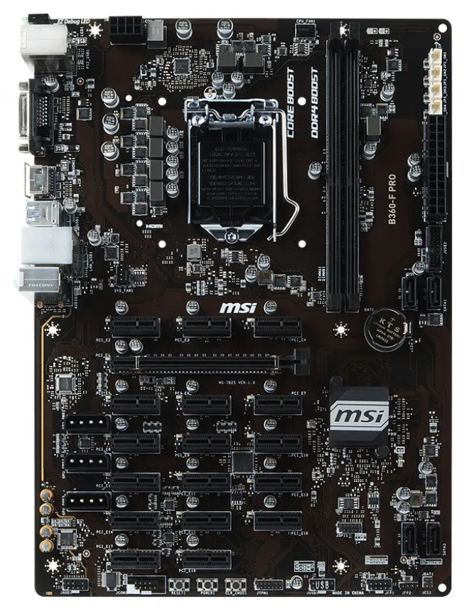 Материнская плата MSI B360-F PRO