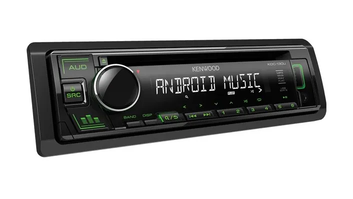 Автомагнитола Kenwood KMM-105GY 1DIN 4x50Вт