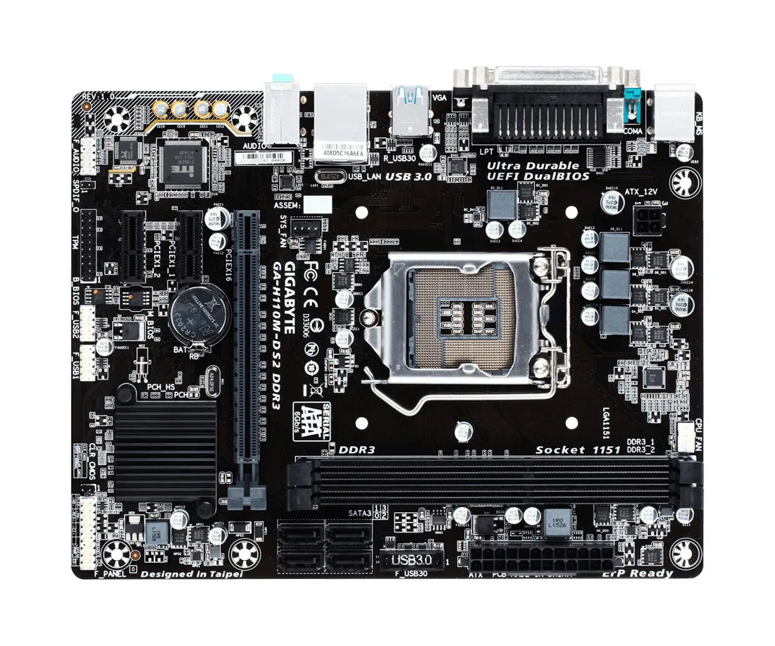 Материнская плата Gigabyte GA-H110M-DS2