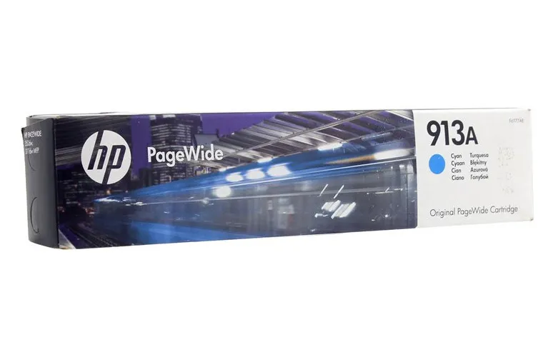 Картридж струйный HP F6T77AE 913A Cyan