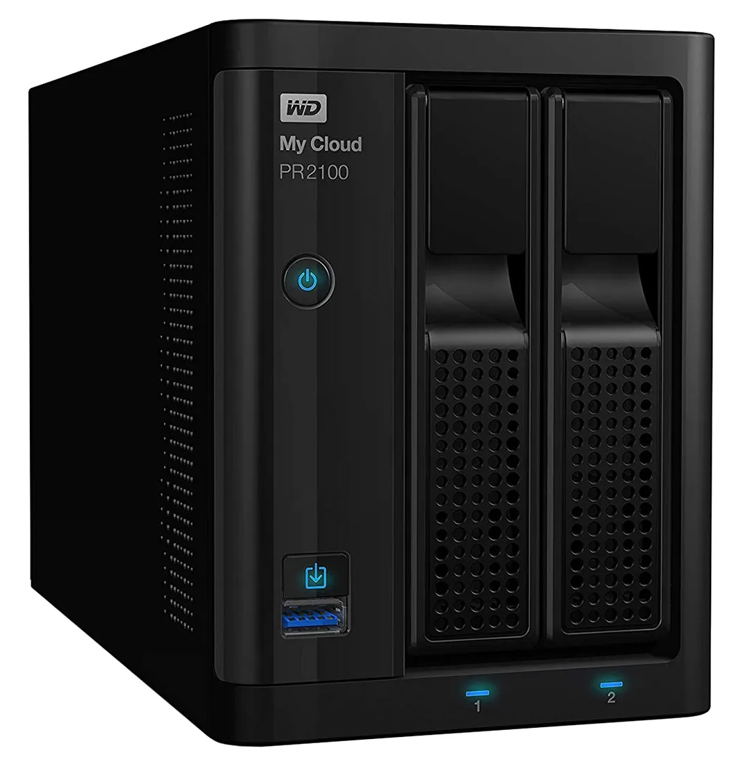 Сетевой накопитель NAS WD My Cloud PR2100 WDBVND0000NBK