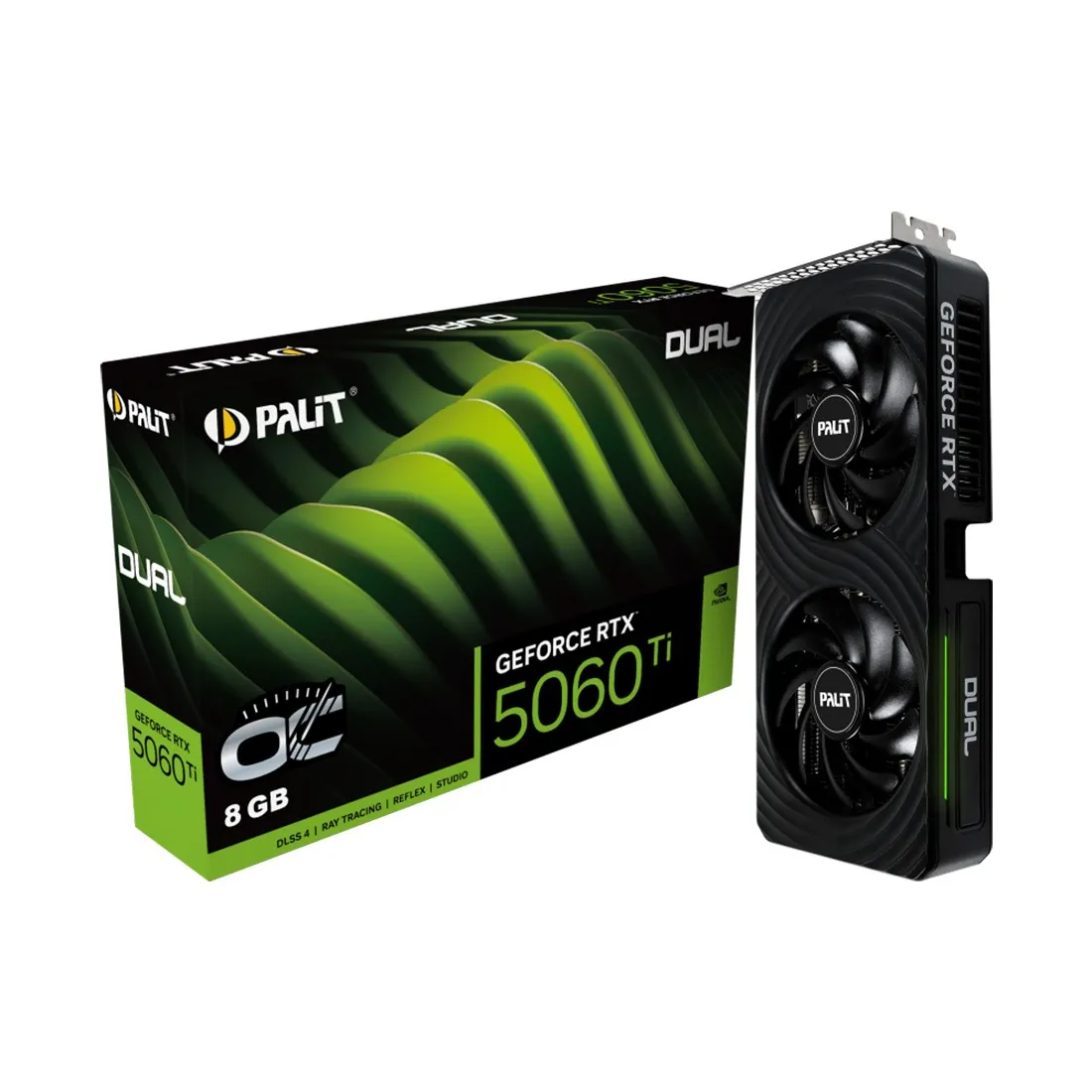 Видеокарта 8Gb PALIT RTX5060Ti DUAL OC 8G NE7506TT19P1-GB2062D