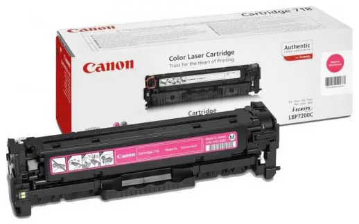 Картридж Canon 718M Лазерный розовый