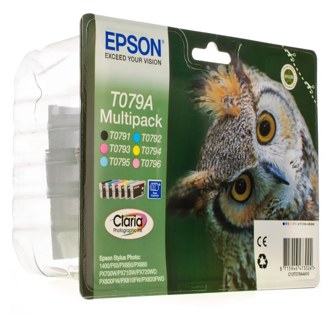 Картридж струйный Epson C13T079A4A10