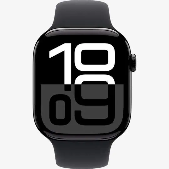 Apple Watch Series 10 GPS 42mm JB AC with Black Sport Band - M/L MWWF3QI/A