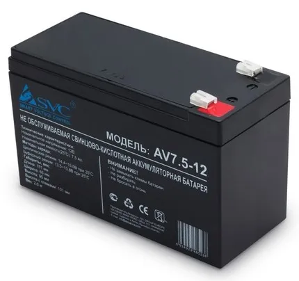 Батарея SVC AV7.5-12 12В 7.5 Ач
