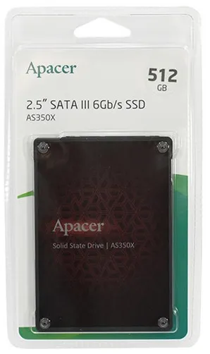 SSD накопитель 512GB Apacer AS350X AP512GAS350XR-1