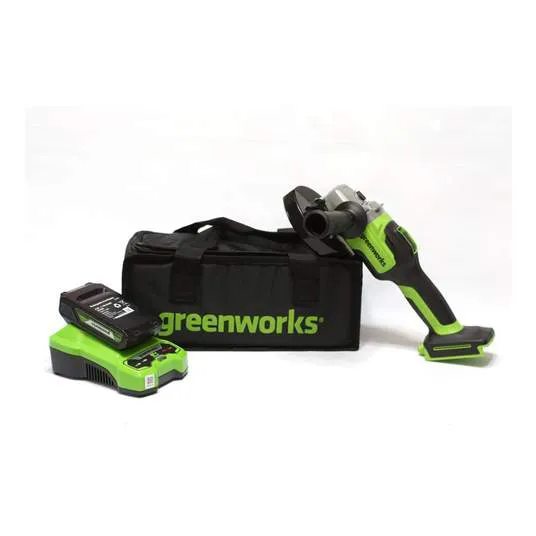 Угловая шлифовальная машина Greenworks GD24AG 24V