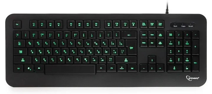 Клавиатура Gembird KB-230L black