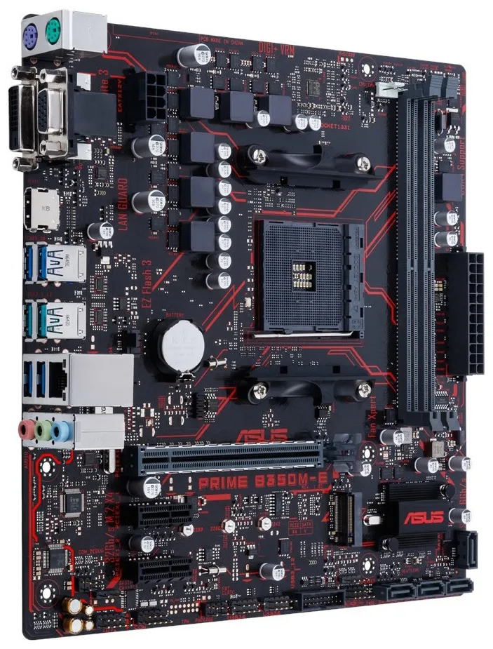 Материнская плата Asus PRIME B350M-E