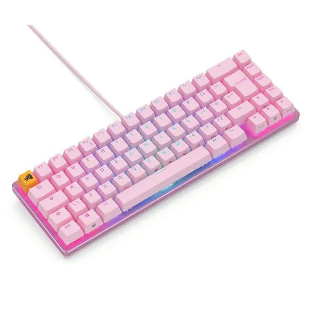 Клавиатура Glorious GMMK2 Compact Pink GLO-GMMK2-65-FOX-P