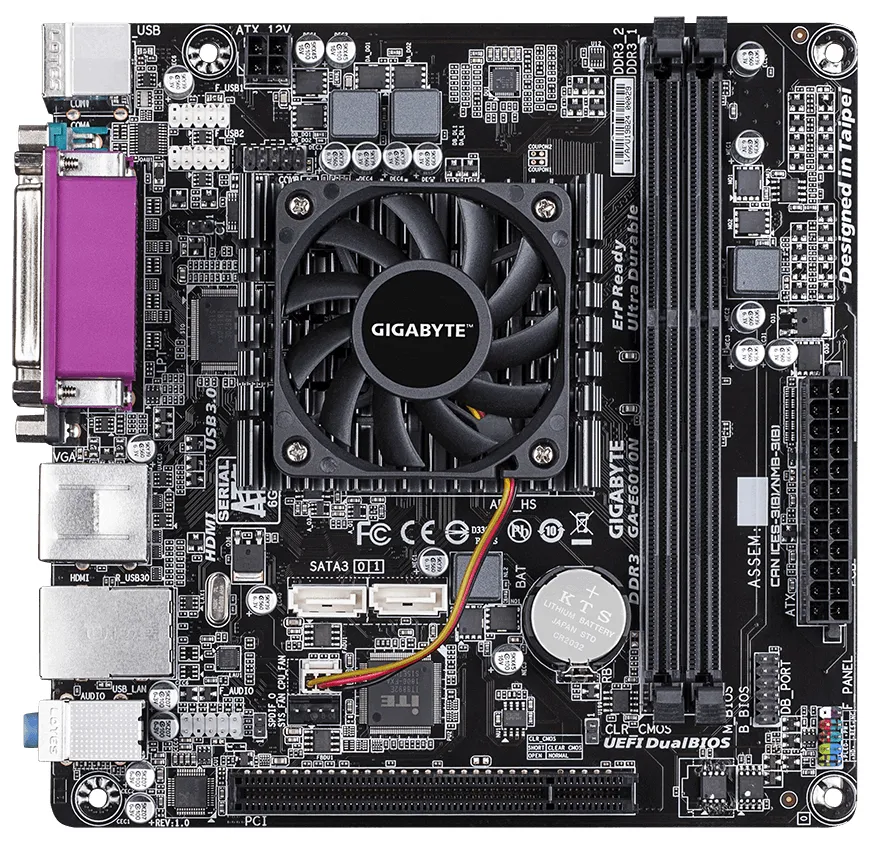Материнская плата Gigabyte GA-E6010N
