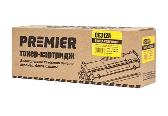 Картридж Premier CE312A Жёлтый