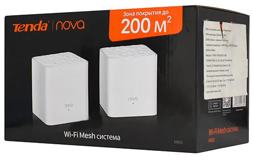 Беспроводная Mesh Cистема Tenda Nova MW3-2 (2-pack)
