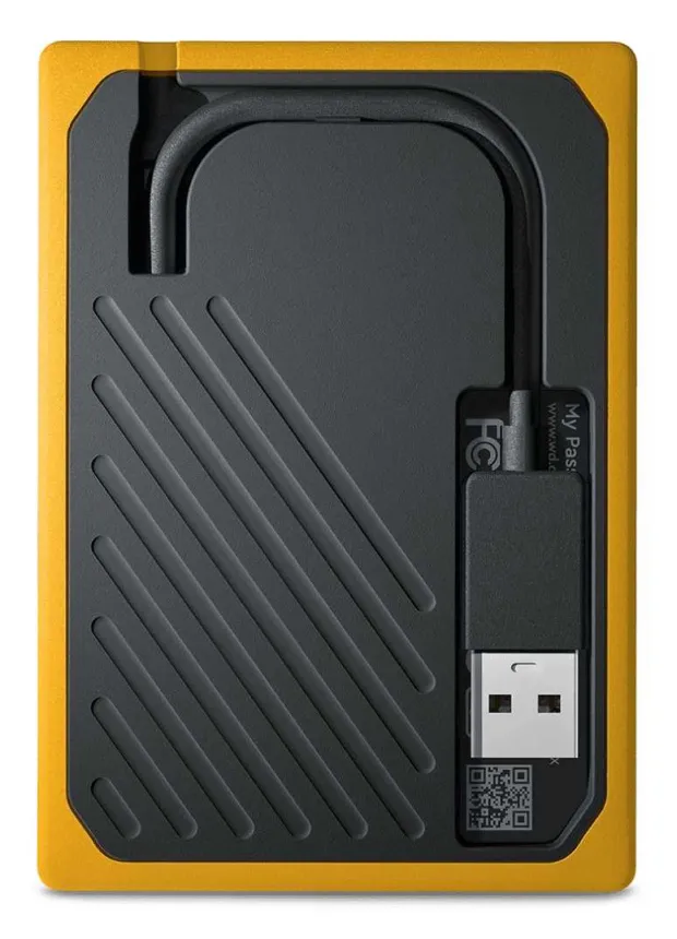 Внешний SDD 500Gb Western Digital My Passport GO WDBMCG5000AYT-WESN