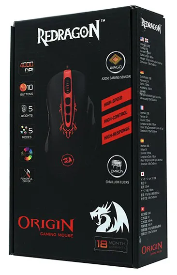 Компьютерная мышь Defender Redragon Origin