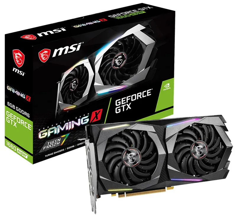 Видеокарта 6 GB MSI GTX 1660 SUPER GAMING X