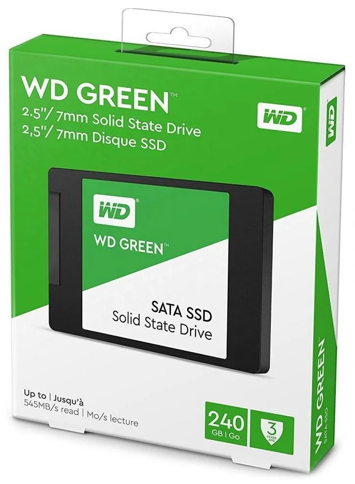 SSD накопитель 240 GB WD GREEN WDS240G2B0A