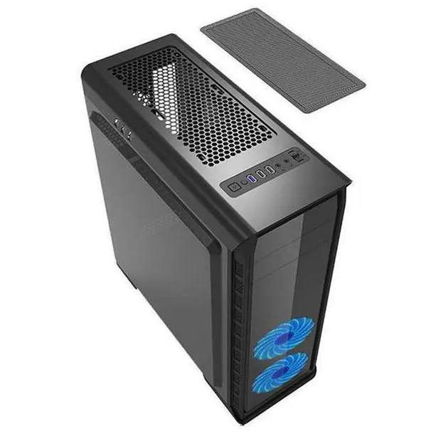 Компьютерный корпус Gamemax Elysium G503X Black без Б/П
