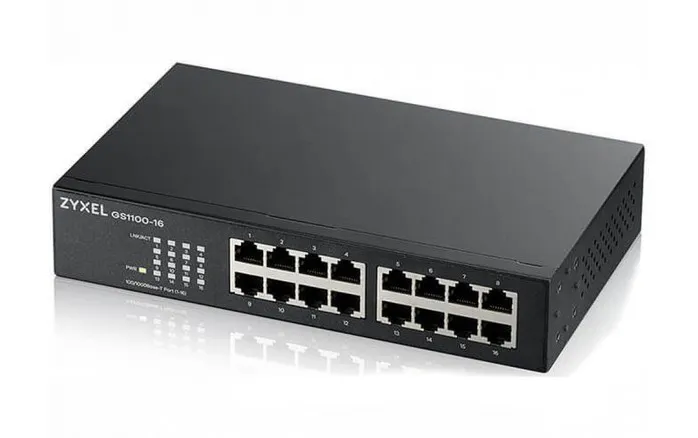 Коммутатор Zyxel GS1100-16-EU0103F