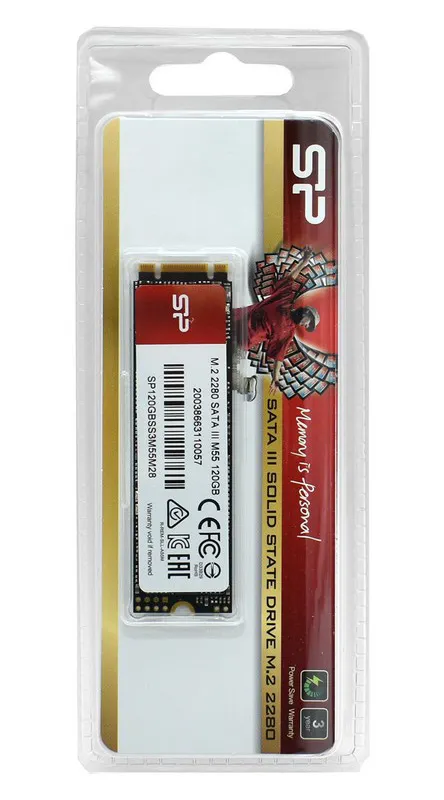 SSD M.2 120 GB Silicon Power M55 SP120GBSS3M55M28