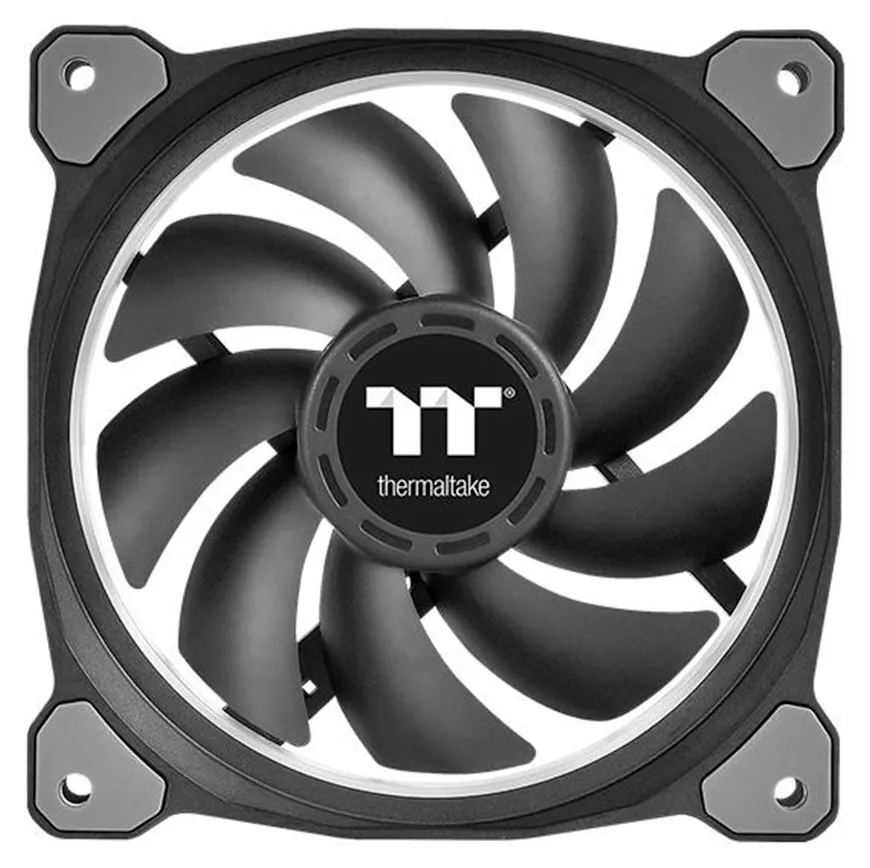 Кулер для кейса Thermaltake Riing Plus 12 RGB TT Premium Edition 3-Fan Pack CL-F053-PL12SW-A