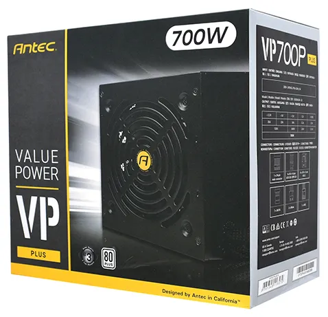 Блок питания Antec VP700P Plus EC