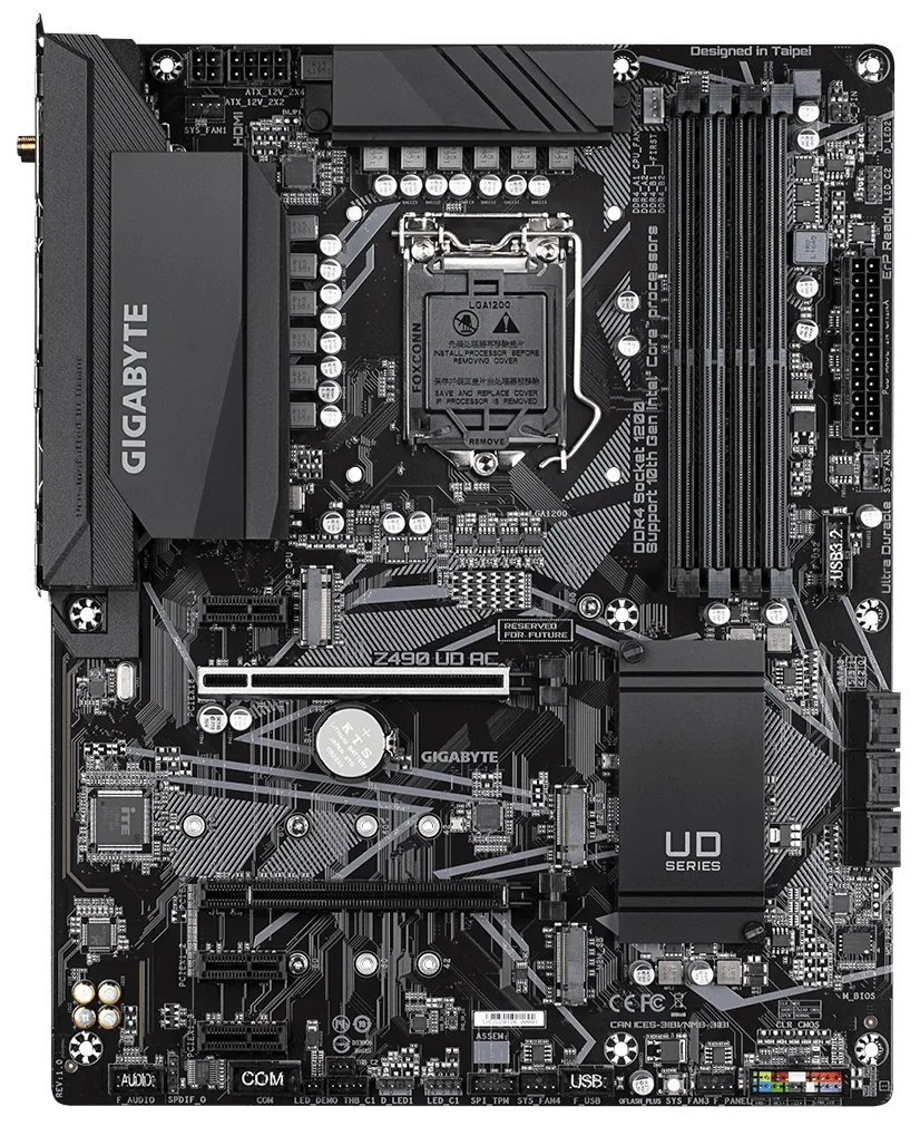 Материнская плата GIGABYTE Z490 UD AC