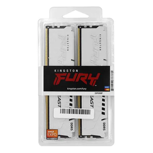 Оперативная память 64 GB kit Kingston Fury Beast KF564C32BWEK2-64
