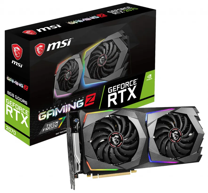 Видеокарта 8Gb MSI GeForce RTX 2070 GAMING Z