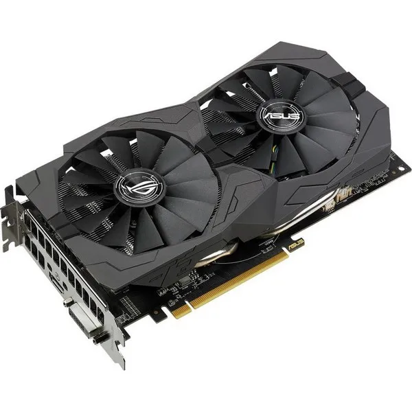 Видеокарта ASUS AMD Radeon RX 560 4GB GDDR5 128-bit HDMI DVI HDCP ROG-STRIX-RX560-4G-V2-GAMING