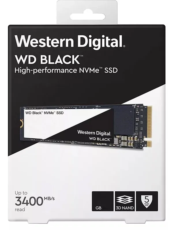 SSD накопитель  1Тб WD Black WDS100T2X0C M2