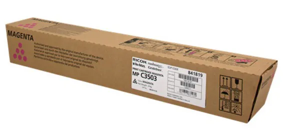 Тонер-картридж Ricoh 841819 MP C3503 малиновый