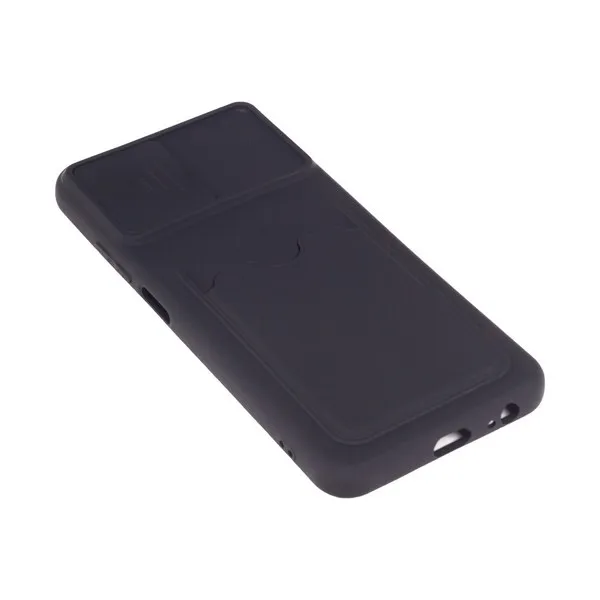 Чехол для телефона X-Game XG-S076 для Redmi Note 10S Чёрный Card Holder