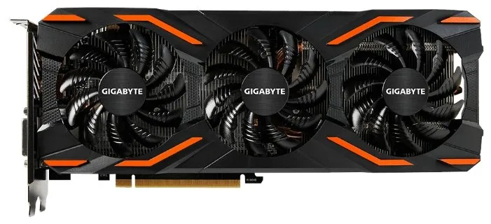 Видеокарта 8 GB Gigabyte-N1080WF3OC-8GD nVidia GeForce GTX1080