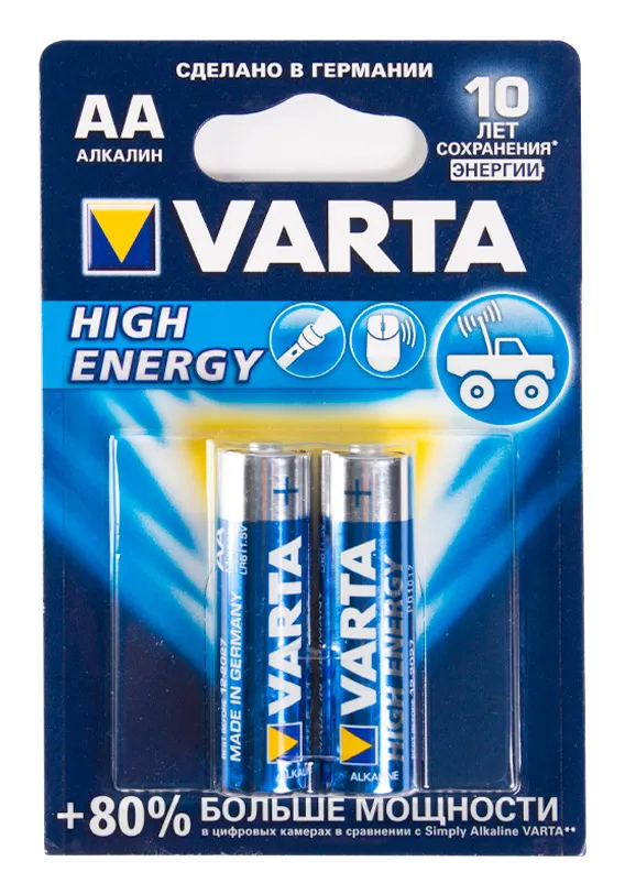 Батарейка VARTA LR6 High Energy