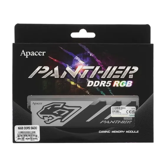 Оперативная память 16 GB Apacer Panther RGB AH5U16G56C5229BAA-1
