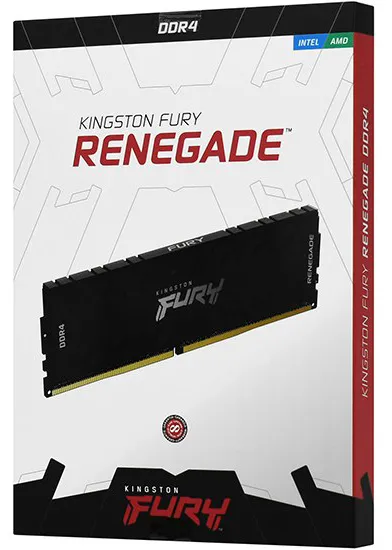Оперативная память 16 GB kit Kingston Fury Renegade KF430C15RBK2/16