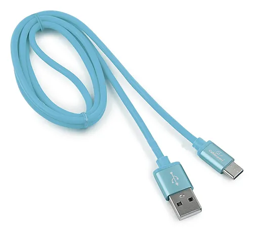 Кабель USB Type A-C Cablexpert CC-S-USBC01Bl-1M