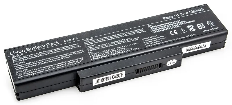Аккумулятор PowerPlant для ноутбуков ASUS F2, F3 (A32-F3, AS9000LH) NB00000012