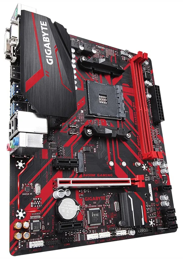 Материнская плата Gigabyte B450M GAMING