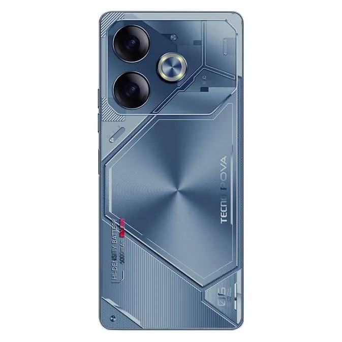 Смартфон TECNO POVA 6 (LI7) 256/12 GB Interstellar Blue
