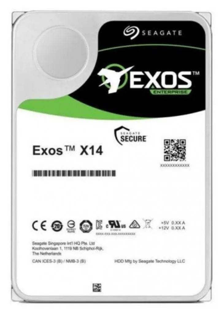 Жесткий диск 12 Tb Seagate Exos ST12000NM0008