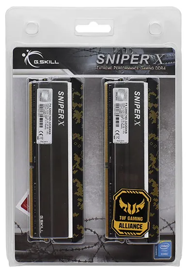 Оперативная память 32 GB kit G.SKILL SNIPER X F4-3200C16D-32GSXKB