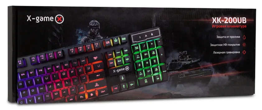 Клавиатура X-Game XK-200UB